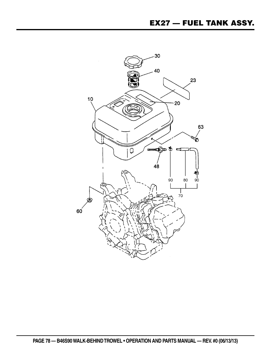 Multiquip B46S90 User Manual | Page 78 / 88