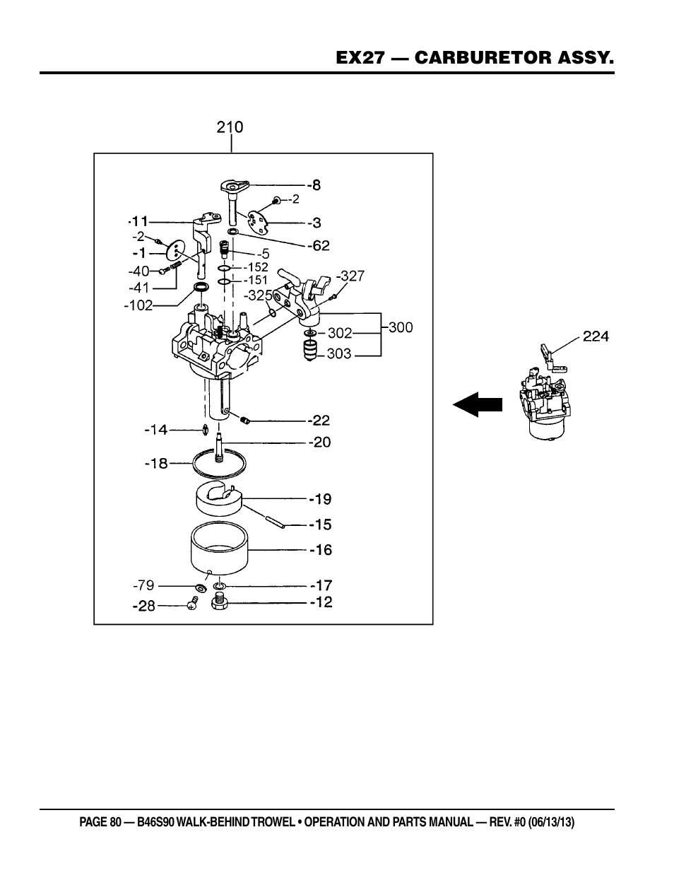 Multiquip B46S90 User Manual | Page 80 / 88