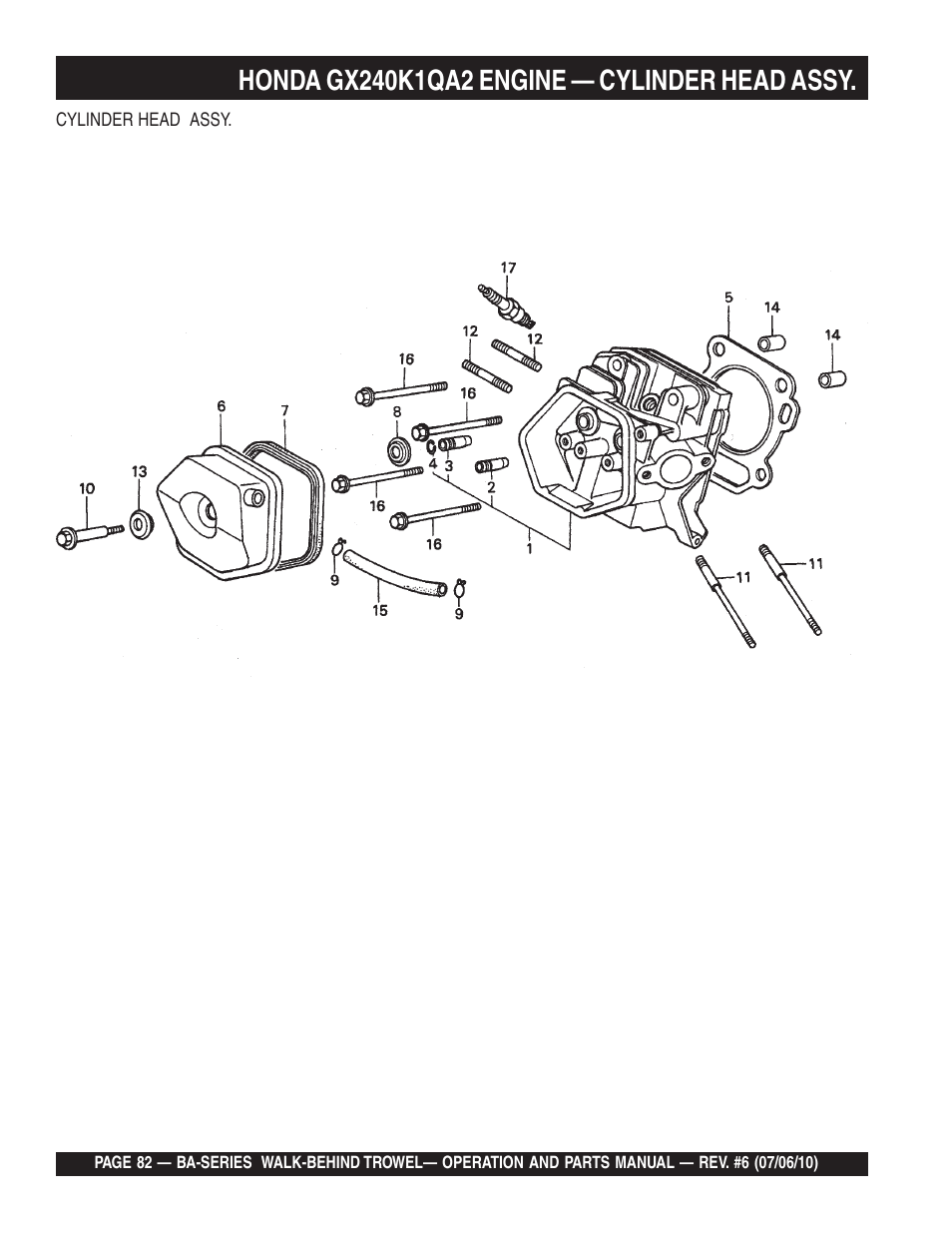 Multiquip BA-SERIES User Manual | Page 82 / 120