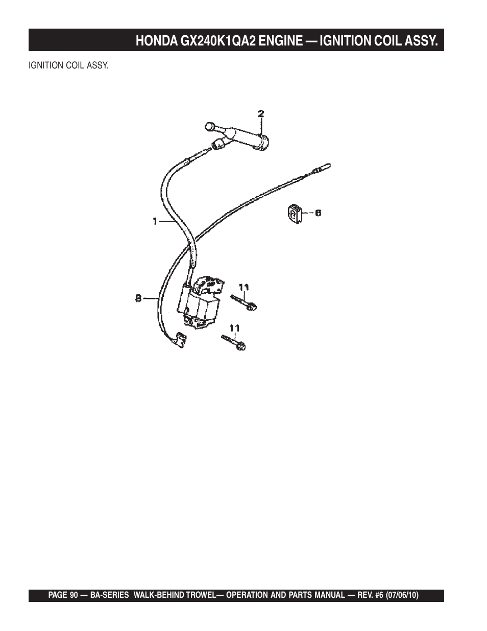 Multiquip BA-SERIES User Manual | Page 90 / 120