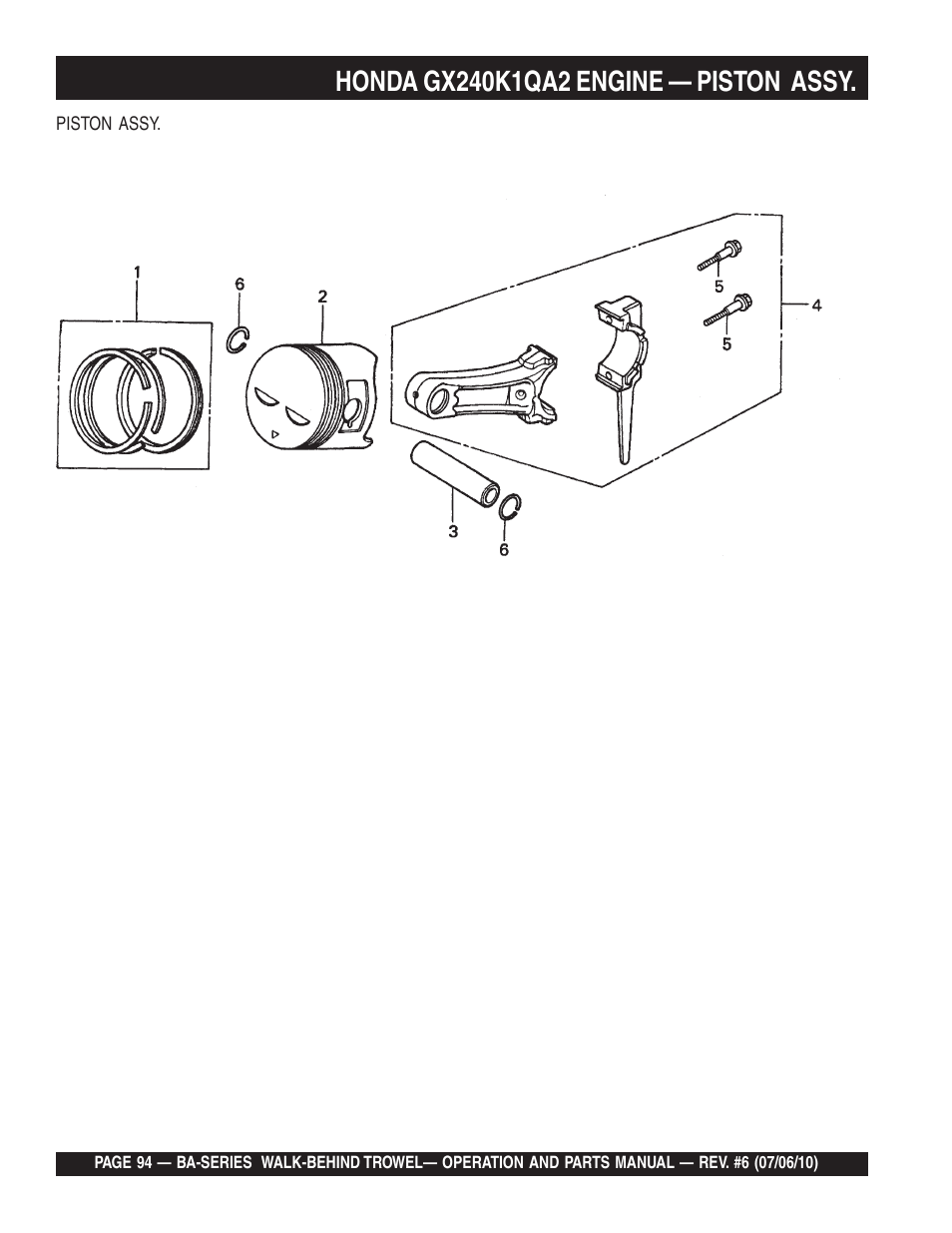 Multiquip BA-SERIES User Manual | Page 94 / 120