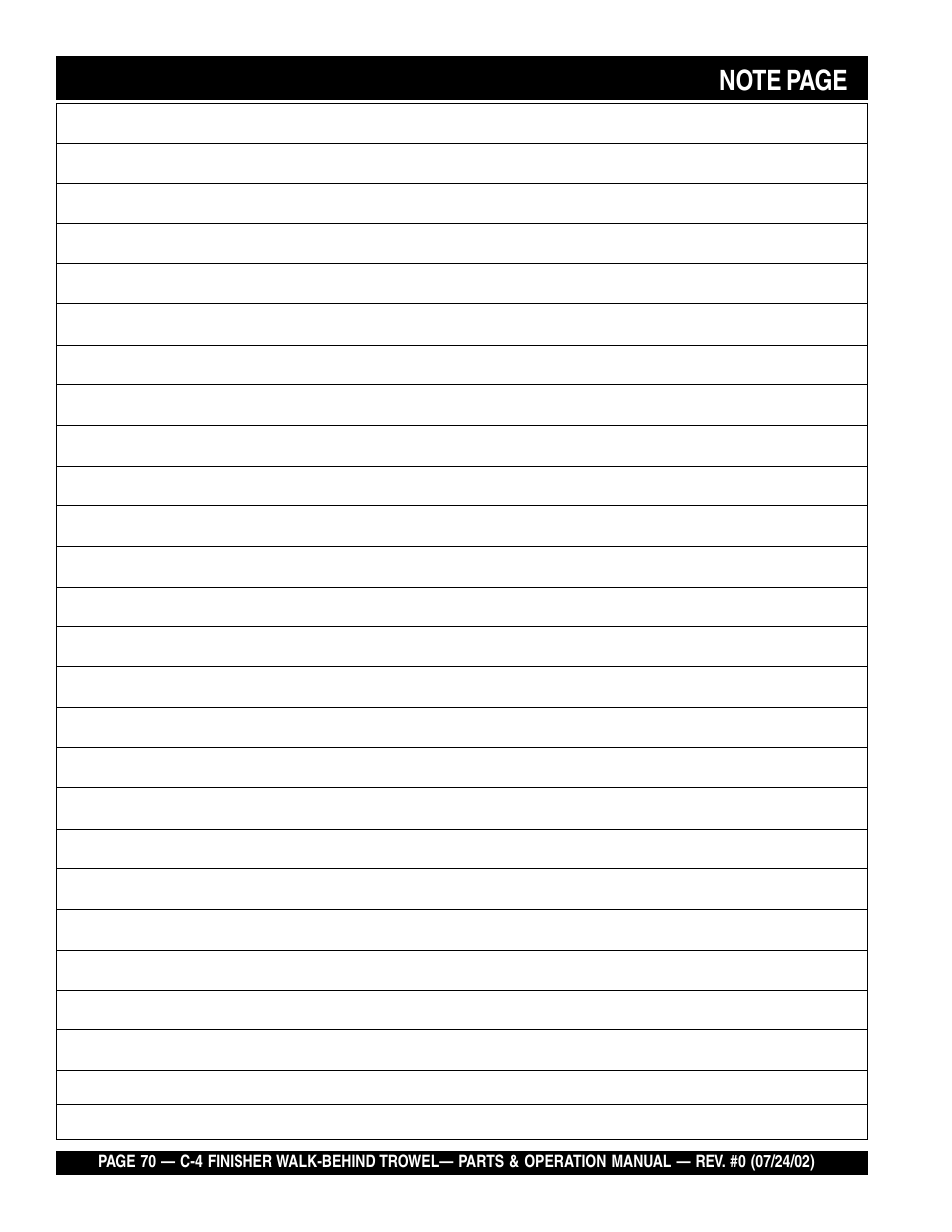 Multiquip C42H User Manual | Page 70 / 84