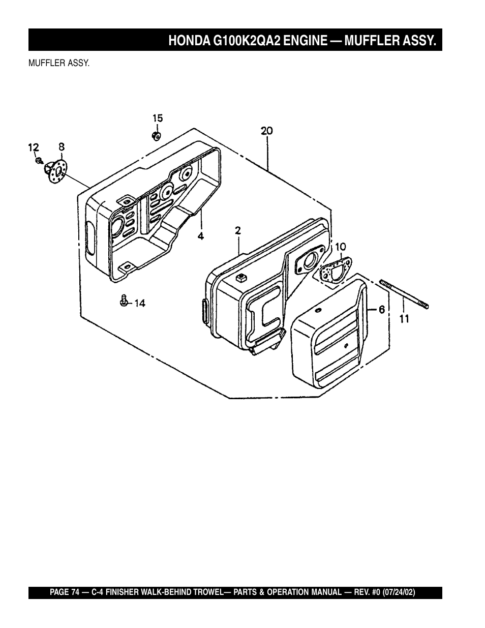 Multiquip C42H User Manual | Page 74 / 84