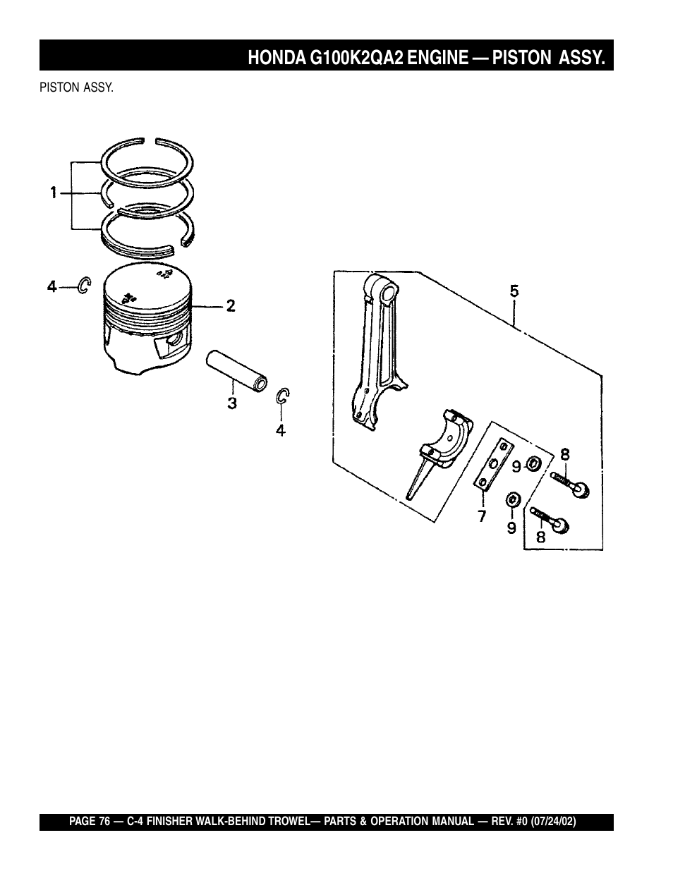 Multiquip C42H User Manual | Page 76 / 84