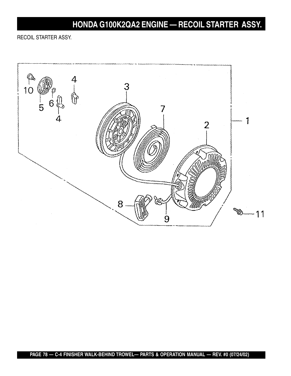 Multiquip C42H User Manual | Page 78 / 84