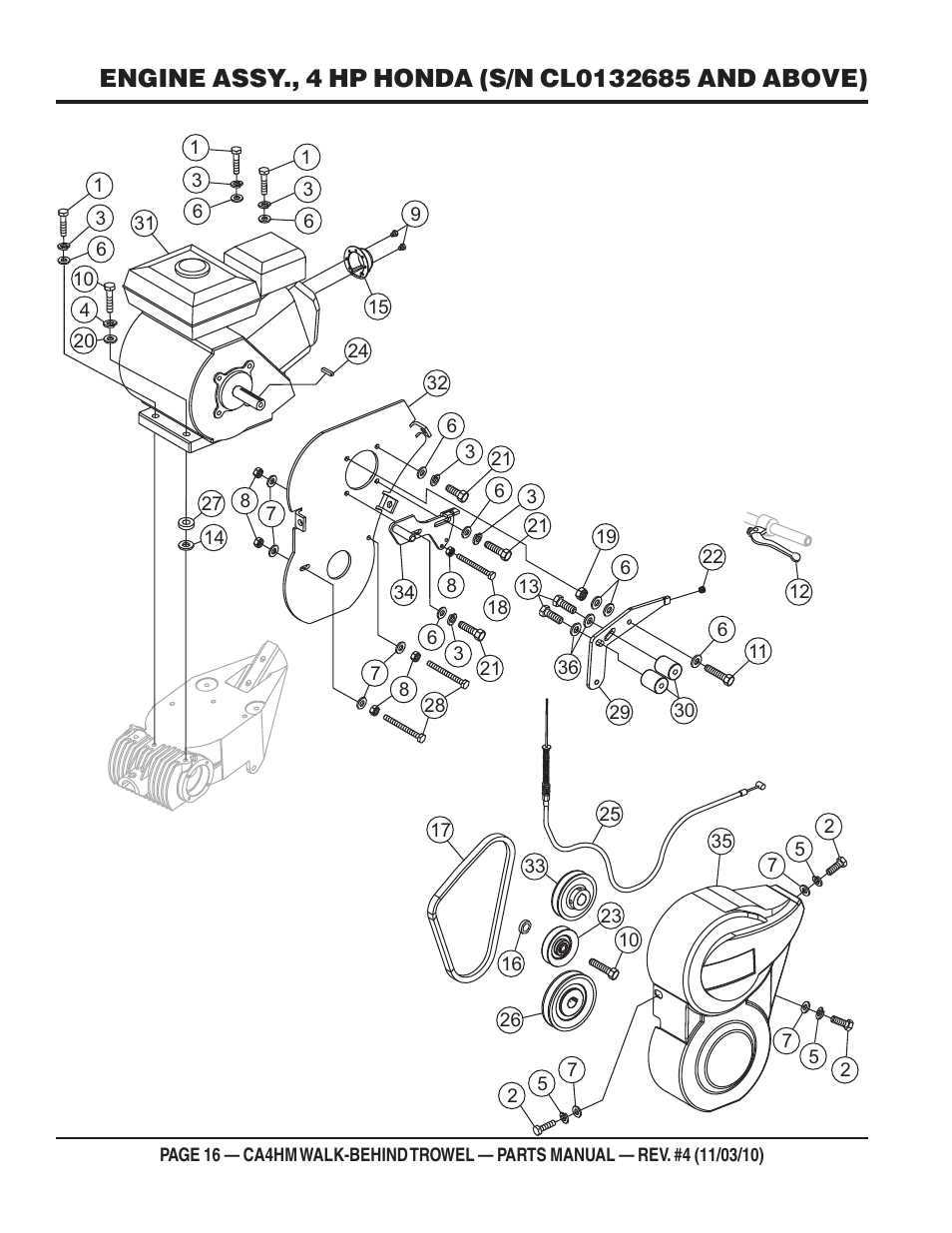 Multiquip CA4HM User Manual | Page 16 / 58