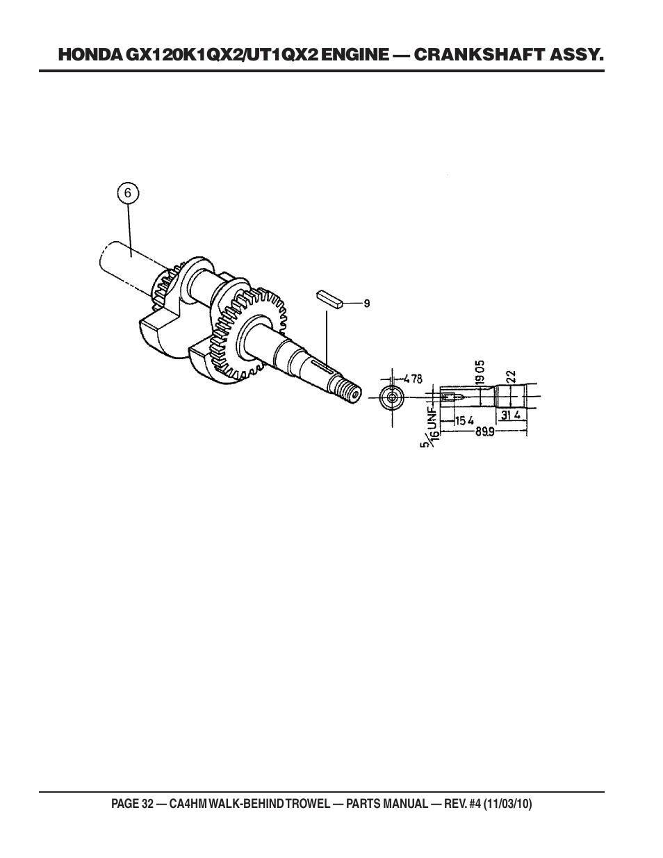 Multiquip CA4HM User Manual | Page 32 / 58