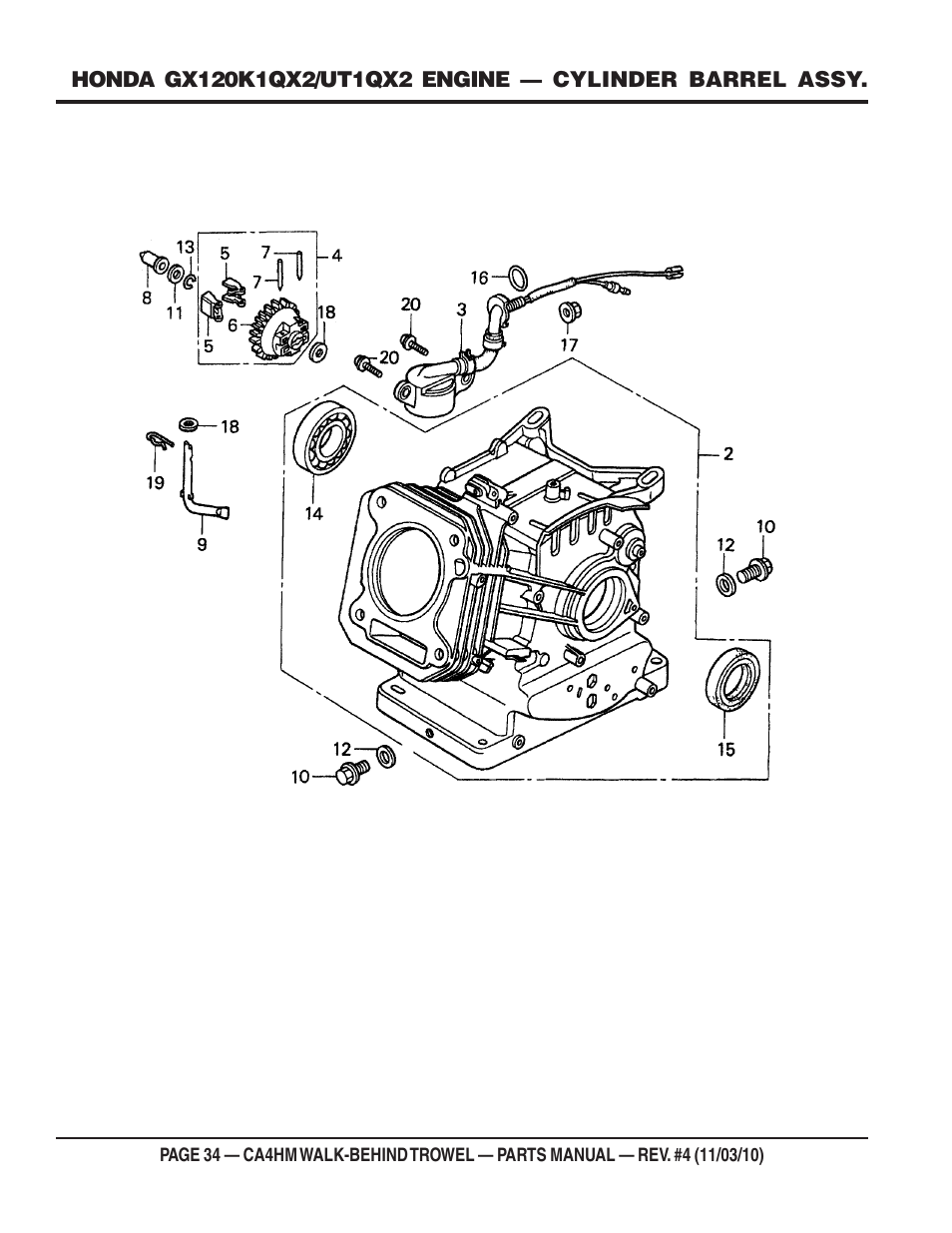 Multiquip CA4HM User Manual | Page 34 / 58