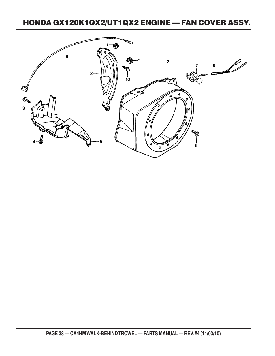 Multiquip CA4HM User Manual | Page 38 / 58