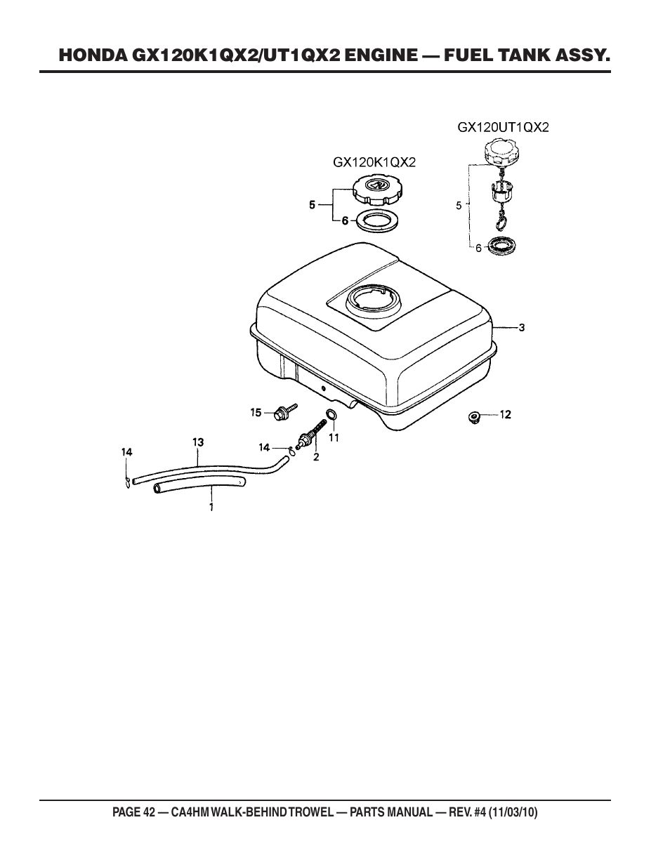 Multiquip CA4HM User Manual | Page 42 / 58