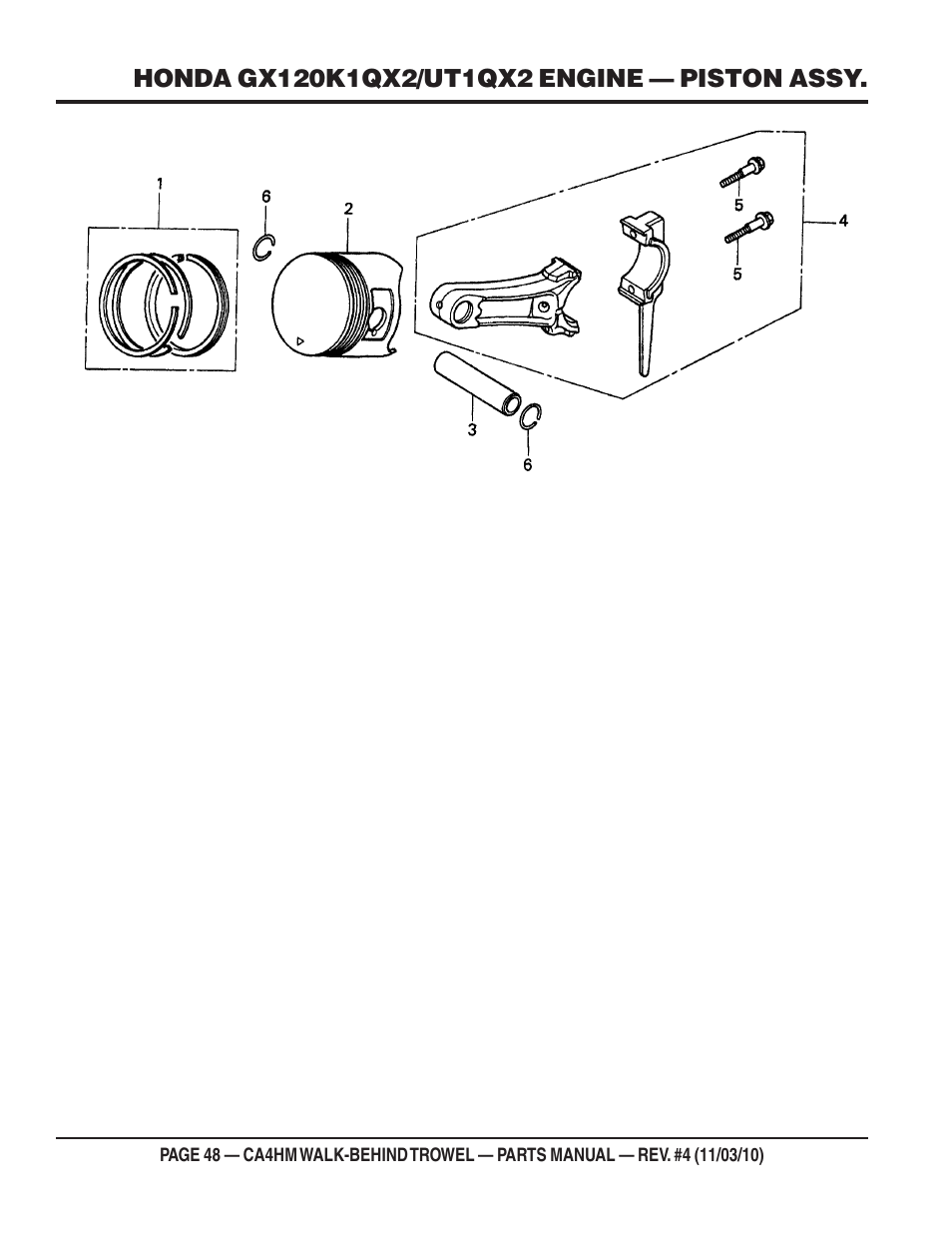 Multiquip CA4HM User Manual | Page 48 / 58