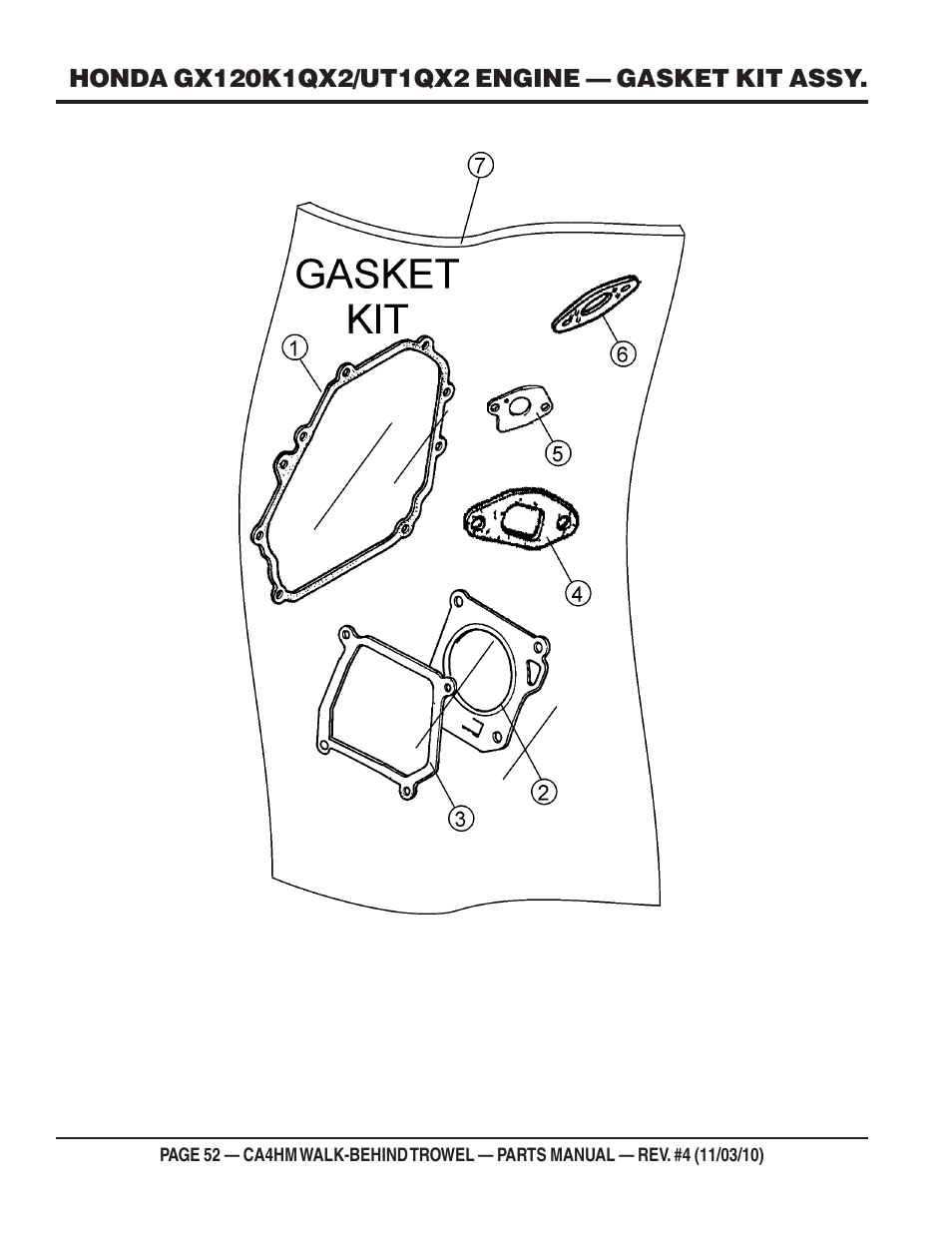 Multiquip CA4HM User Manual | Page 52 / 58