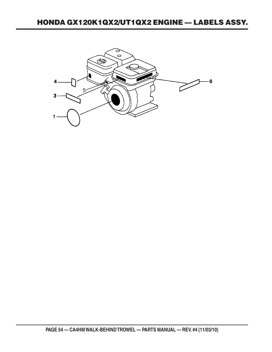 Multiquip CA4HM User Manual | Page 54 / 58