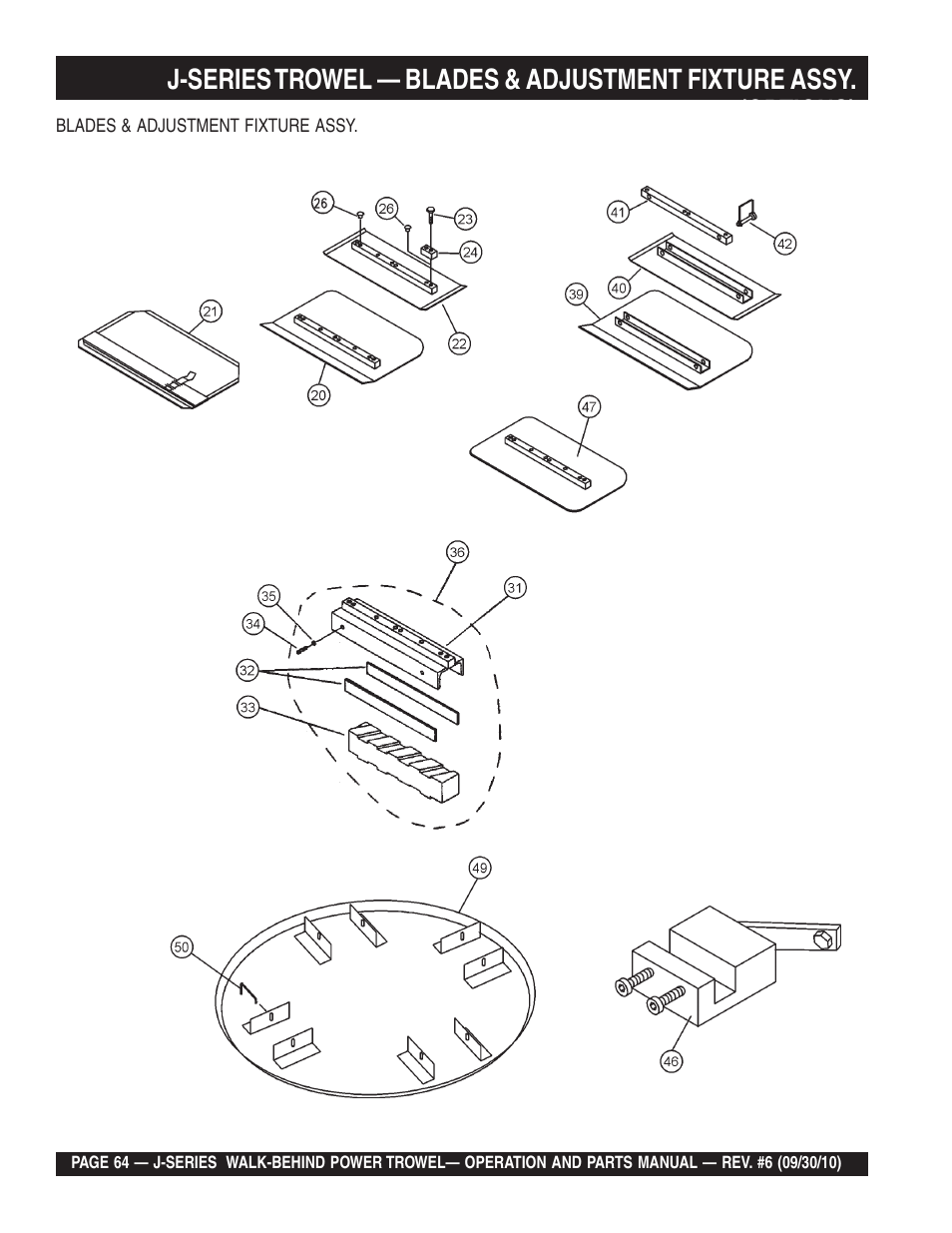 Multiquip J-SERIES User Manual | Page 64 / 104