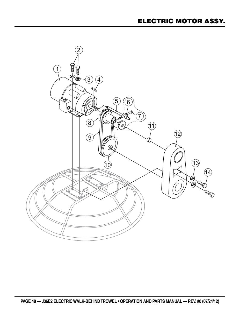 Multiquip J36E2 User Manual | Page 48 / 54