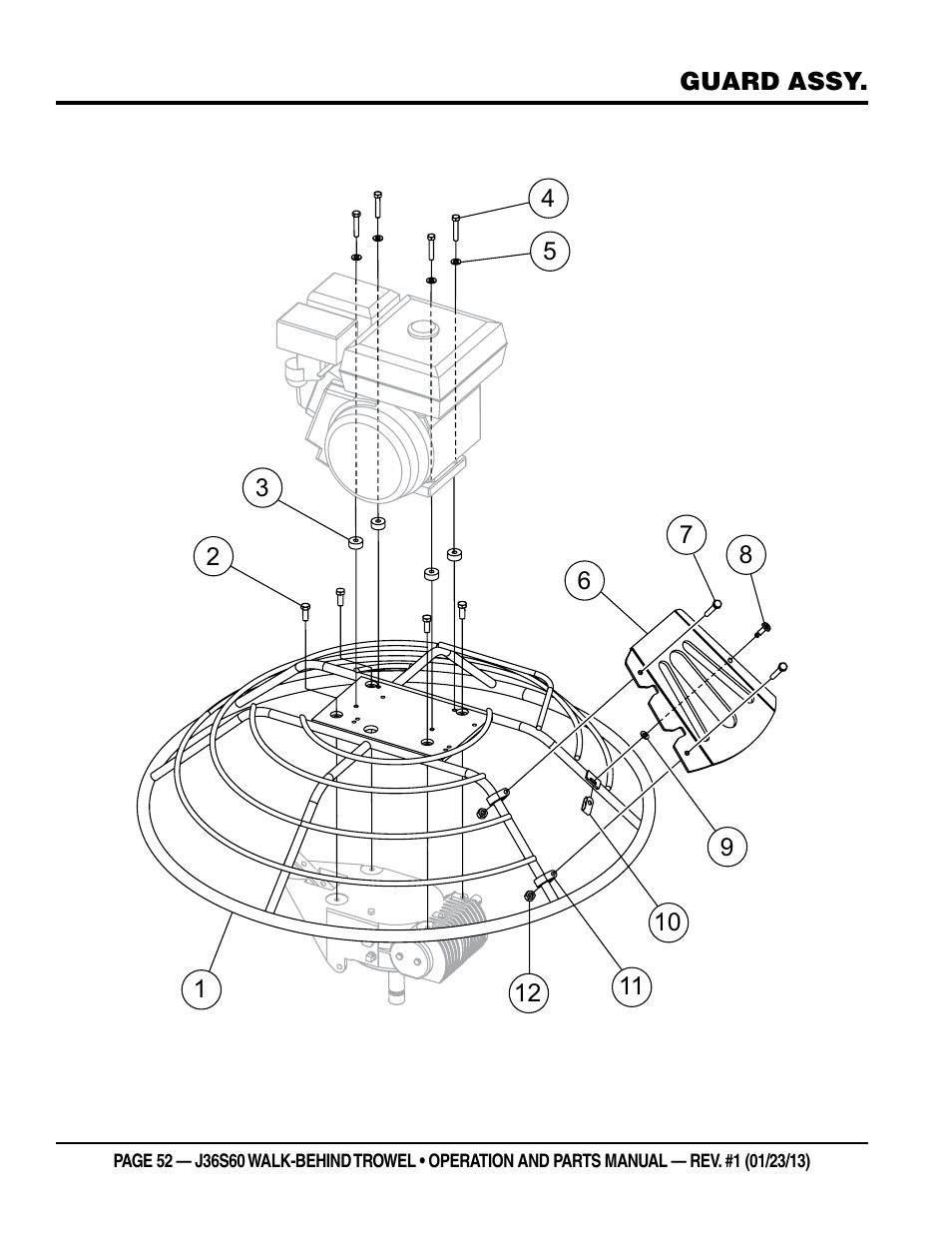 Multiquip J36S60 User Manual | Page 52 / 84