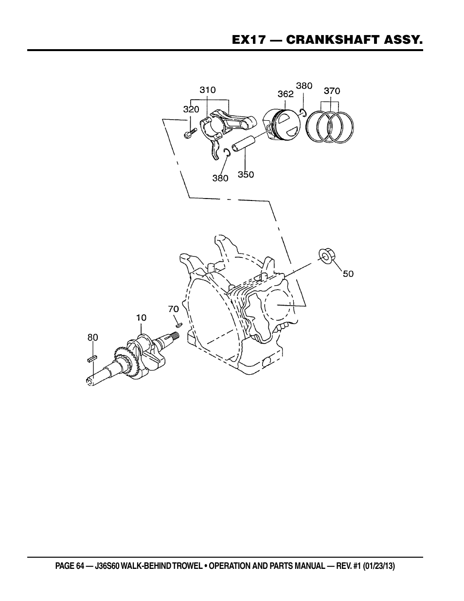 Multiquip J36S60 User Manual | Page 64 / 84