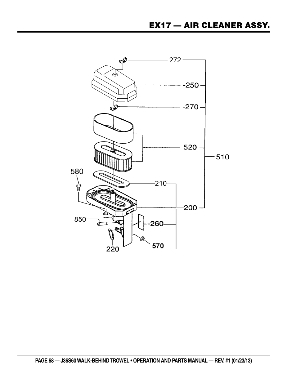 Multiquip J36S60 User Manual | Page 68 / 84