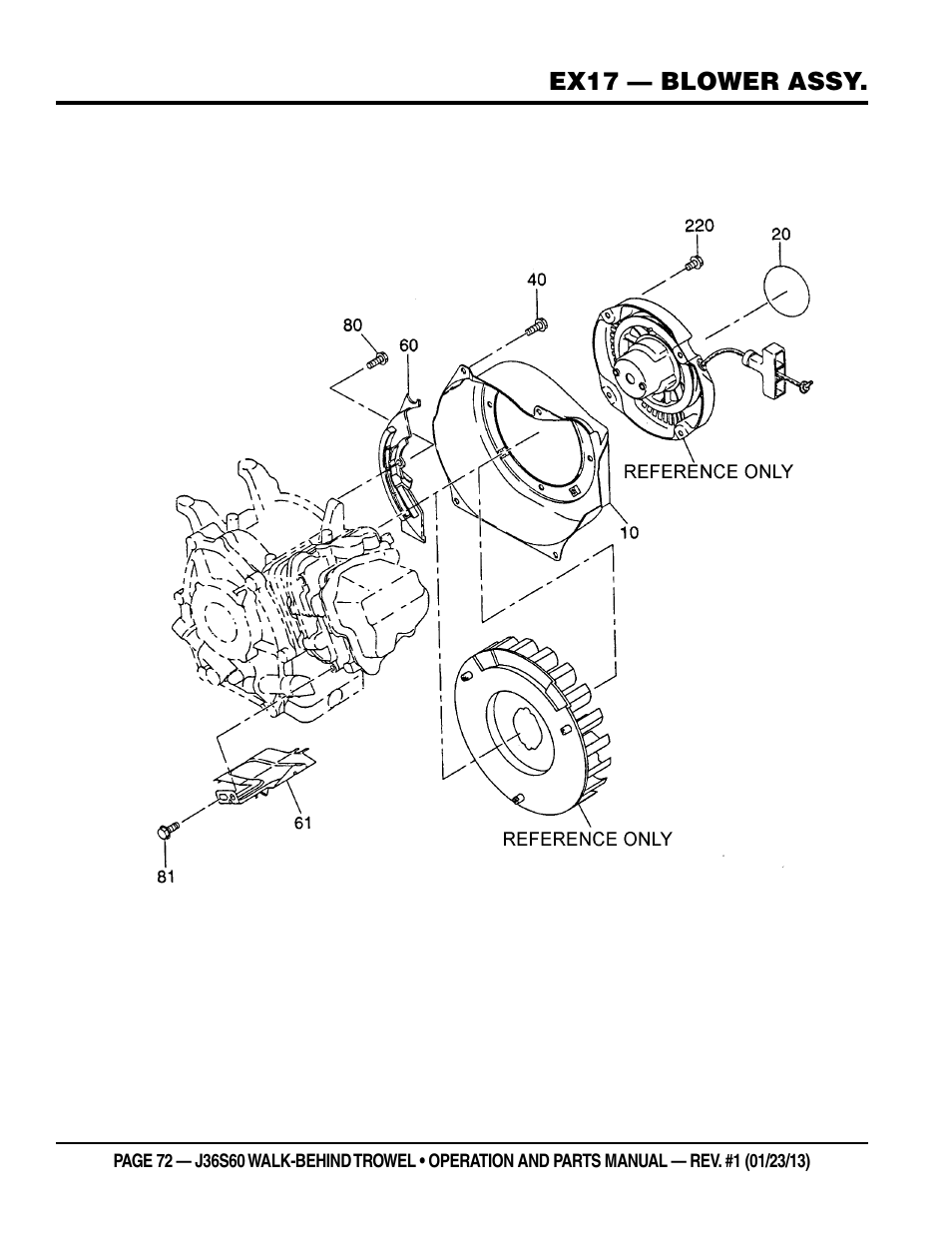 Multiquip J36S60 User Manual | Page 72 / 84