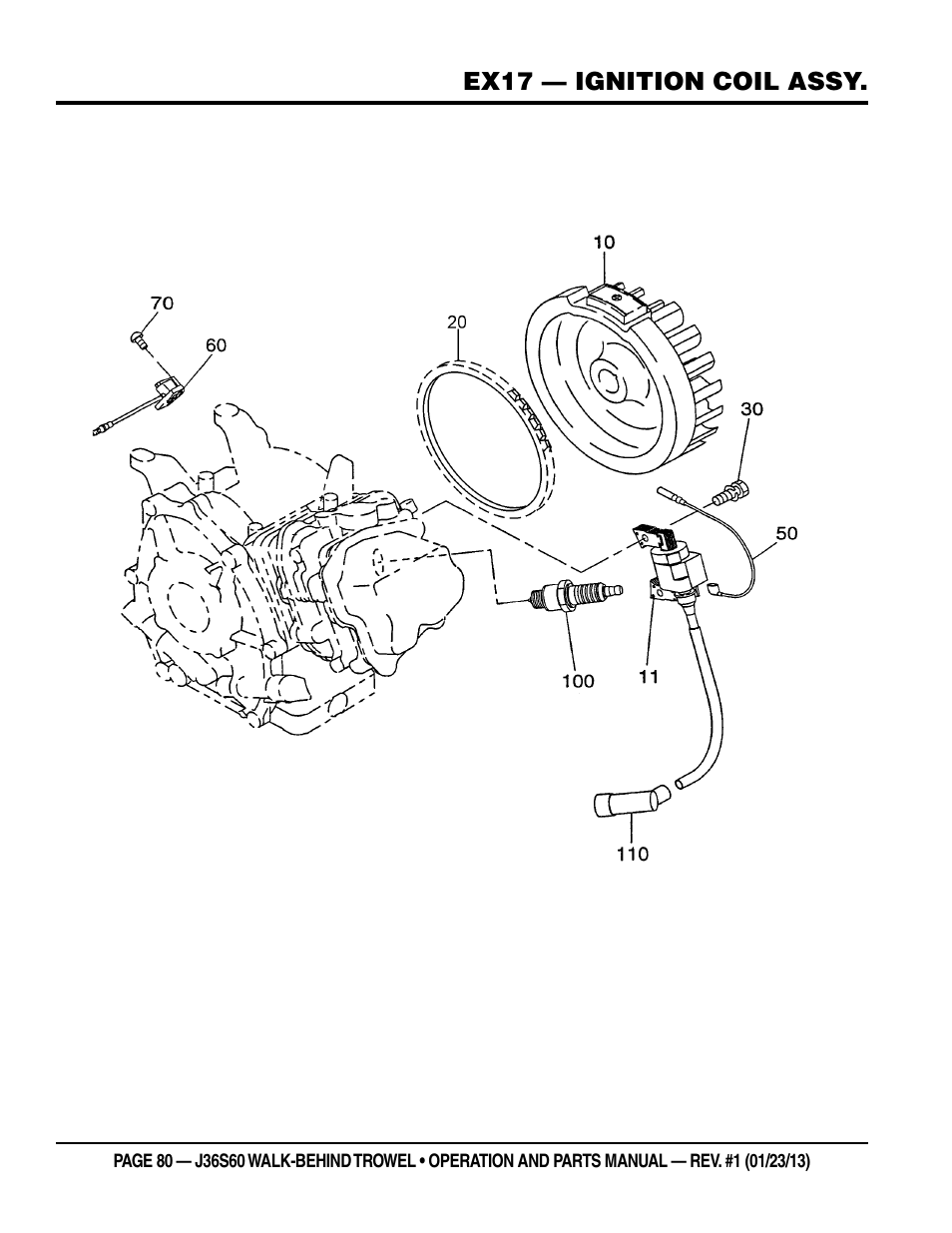 Multiquip J36S60 User Manual | Page 80 / 84