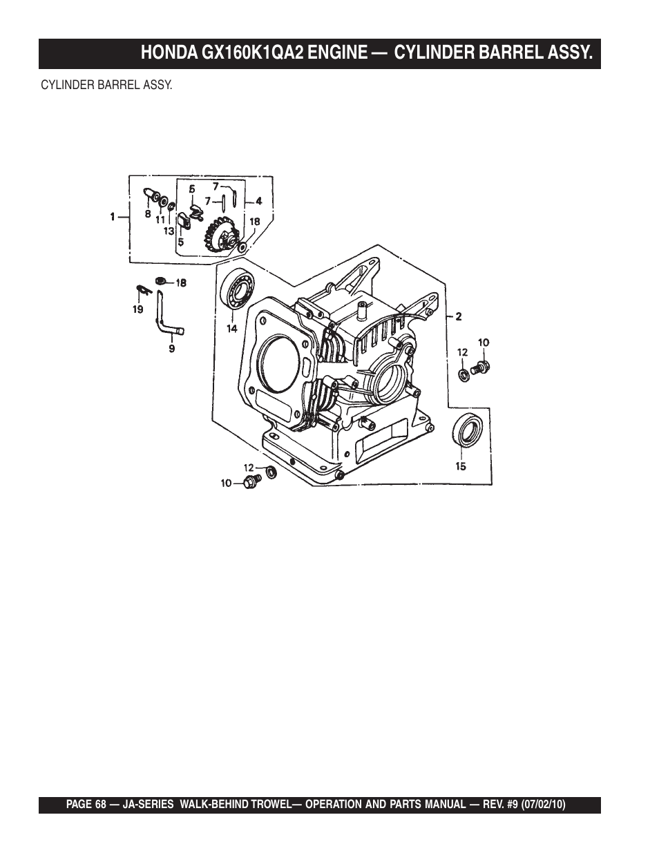 Multiquip JA-SERIES User Manual | Page 68 / 120
