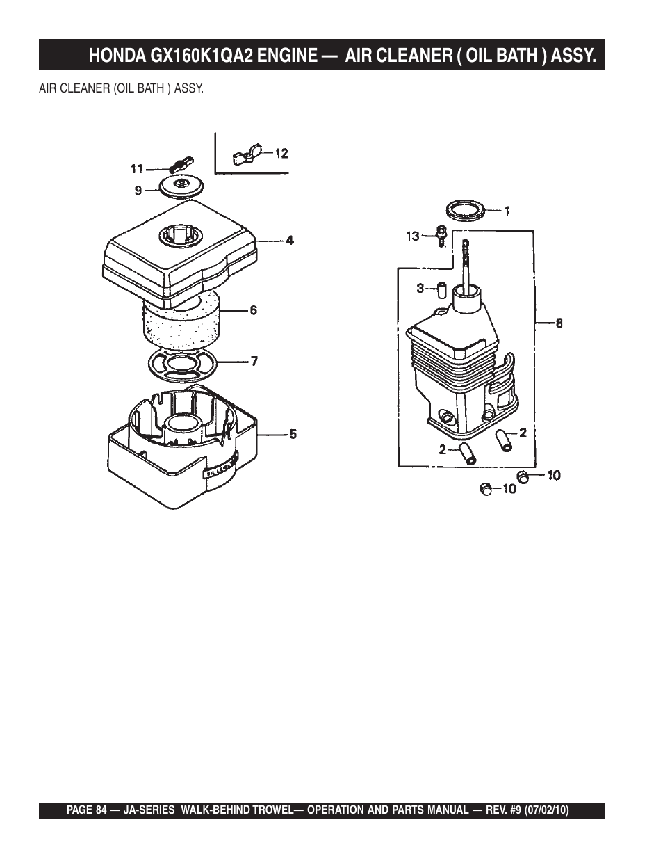 Multiquip JA-SERIES User Manual | Page 84 / 120