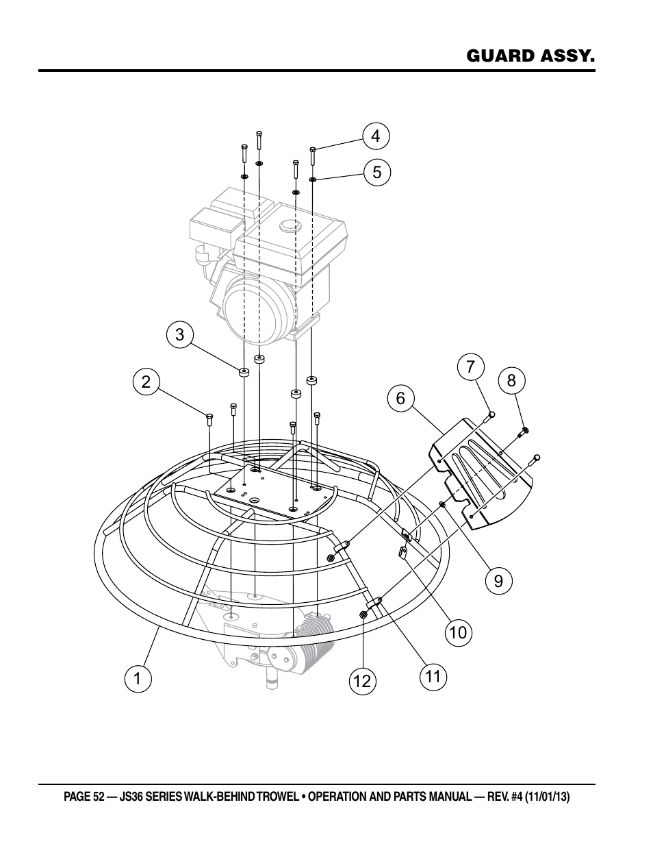 Multiquip JS36LE User Manual | Page 52 / 66