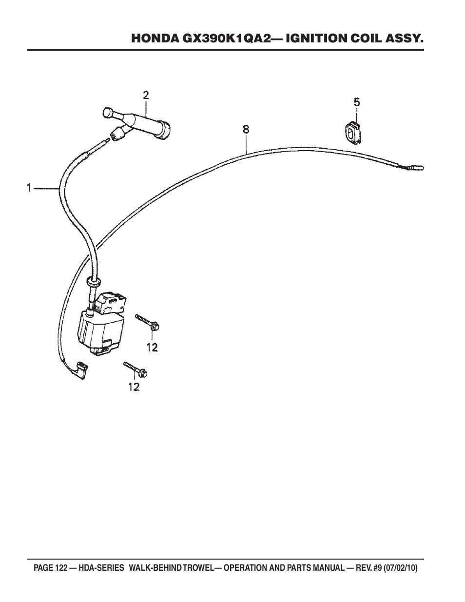 Multiquip HDA-SERIES User Manual | Page 122 / 138