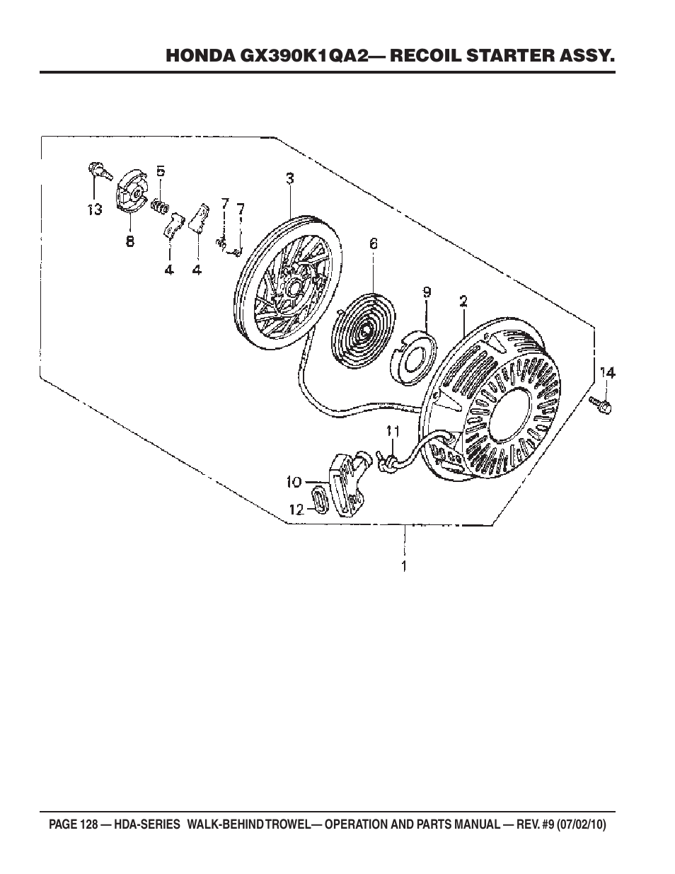 Multiquip HDA-SERIES User Manual | Page 128 / 138