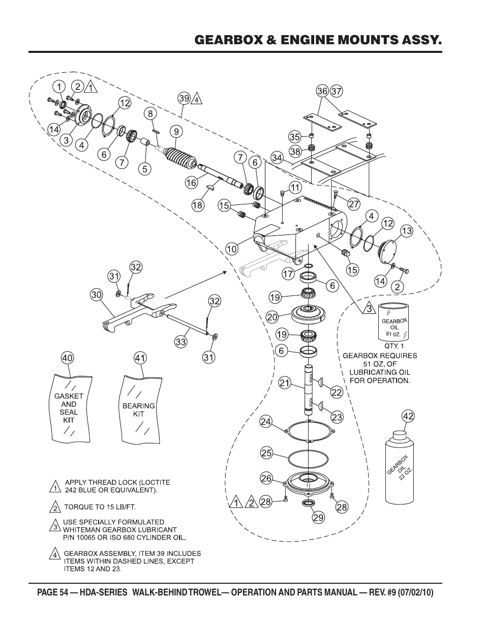 Multiquip HDA-SERIES User Manual | Page 54 / 138