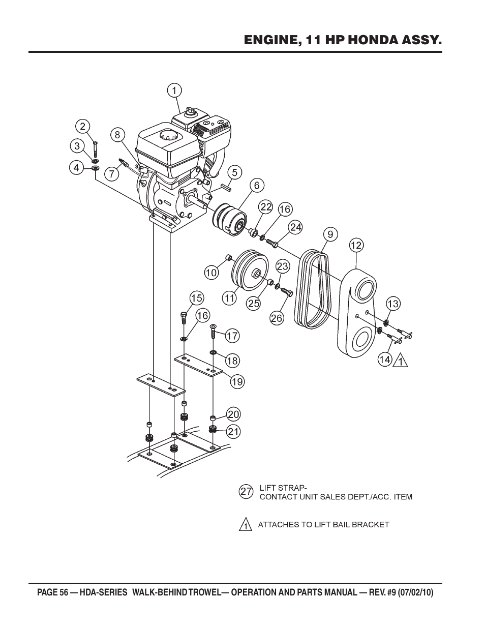 Multiquip HDA-SERIES User Manual | Page 56 / 138