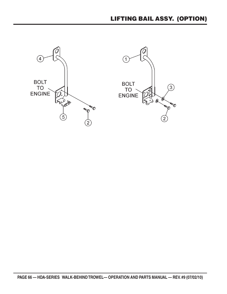 Multiquip HDA-SERIES User Manual | Page 66 / 138
