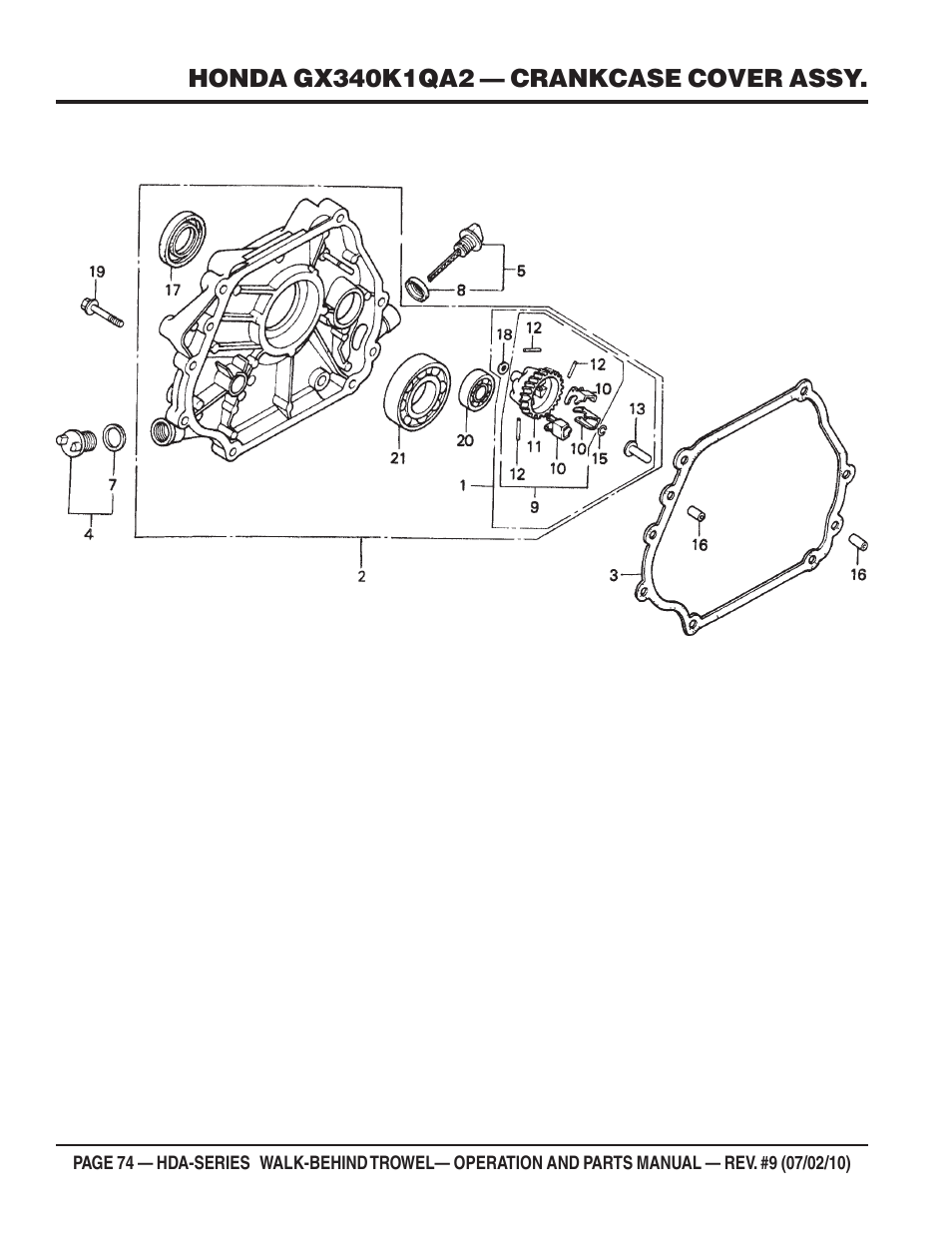 Multiquip HDA-SERIES User Manual | Page 74 / 138