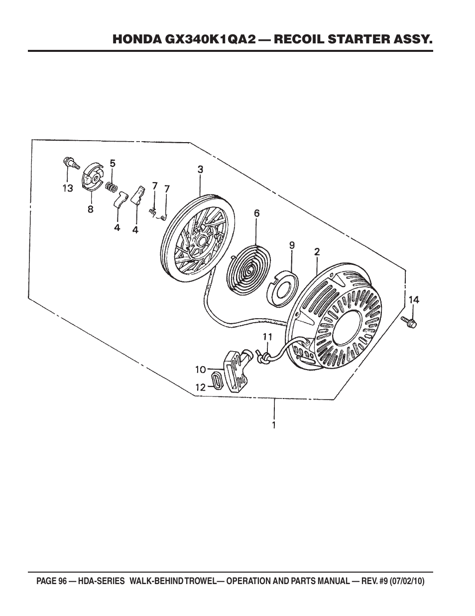 Multiquip HDA-SERIES User Manual | Page 96 / 138