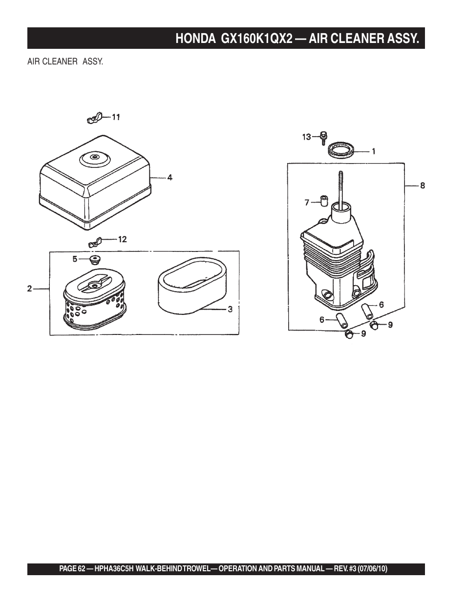 Multiquip HPHA36C5H User Manual | Page 62 / 94