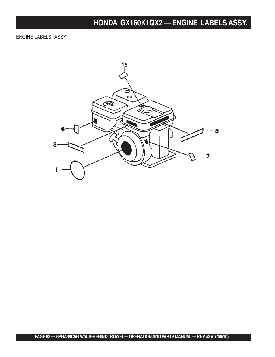 Multiquip HPHA36C5H User Manual | Page 92 / 94
