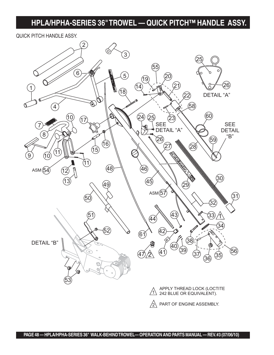 Multiquip HPHA-SERIES User Manual | Page 48 / 98