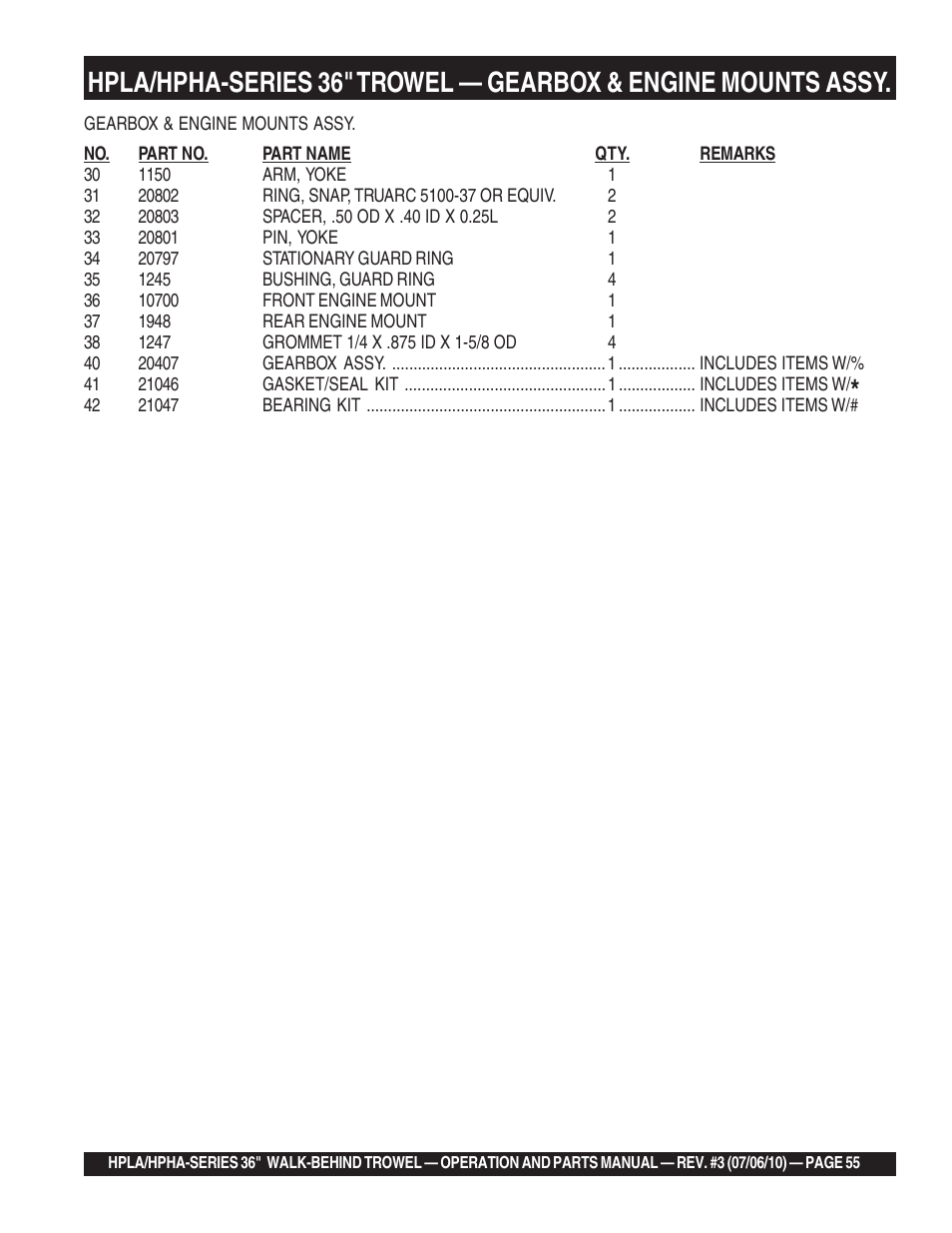 Multiquip HPHA-SERIES User Manual | Page 55 / 98