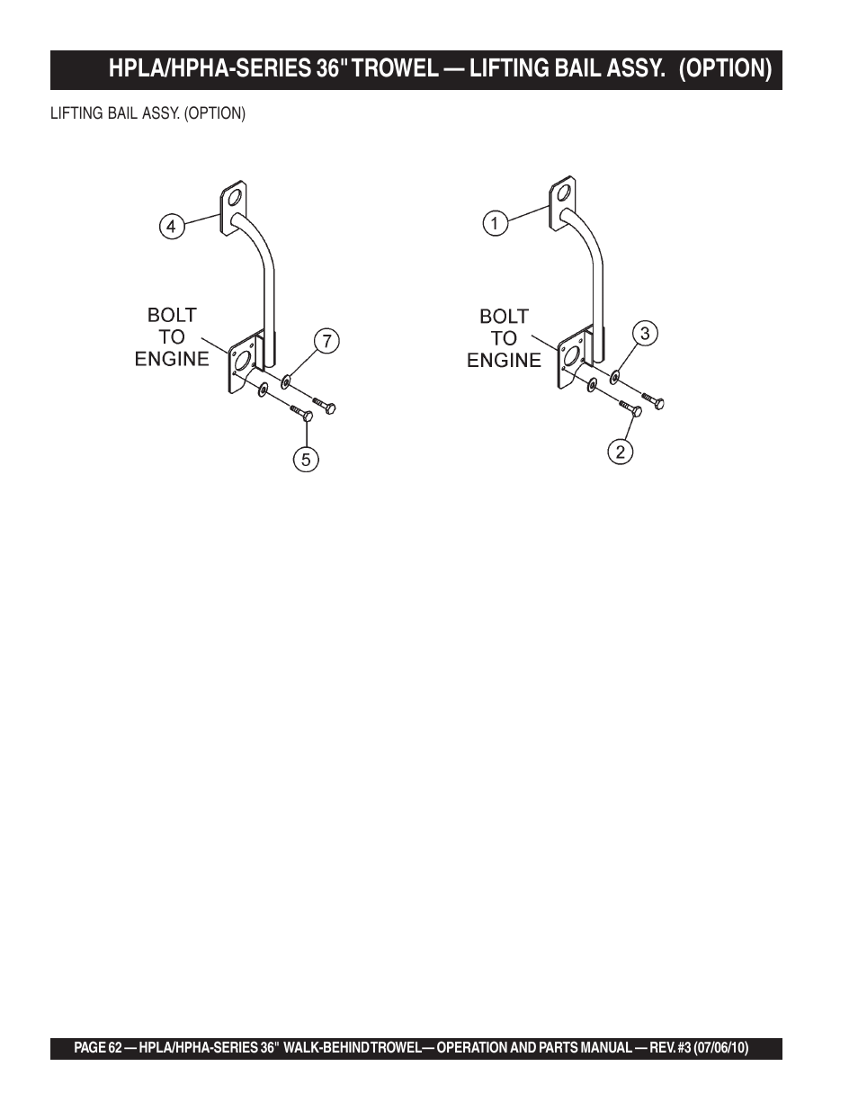 Multiquip HPHA-SERIES User Manual | Page 62 / 98