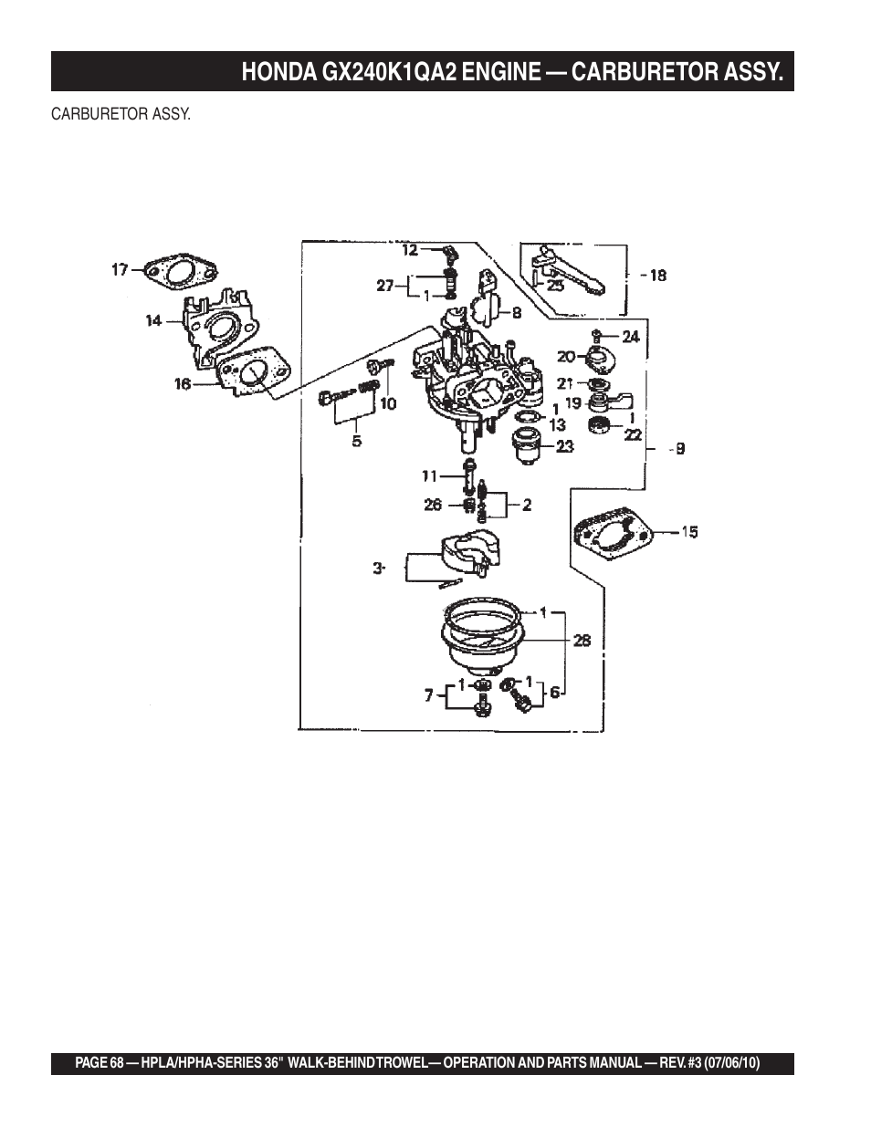Multiquip HPHA-SERIES User Manual | Page 68 / 98
