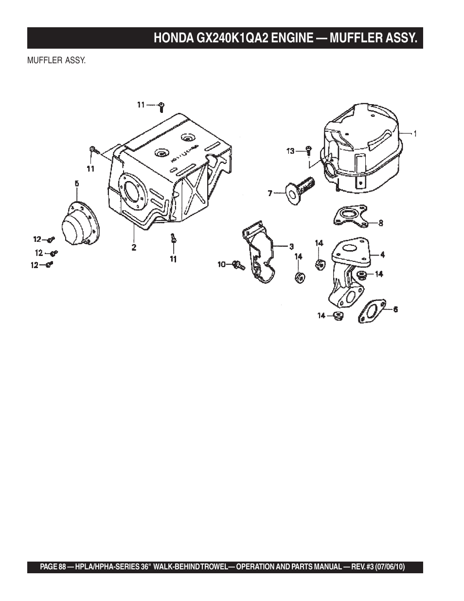 Multiquip HPHA-SERIES User Manual | Page 88 / 98