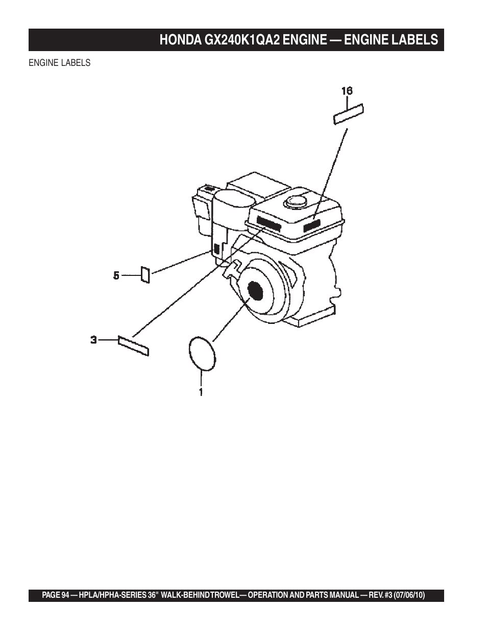 Multiquip HPHA-SERIES User Manual | Page 94 / 98