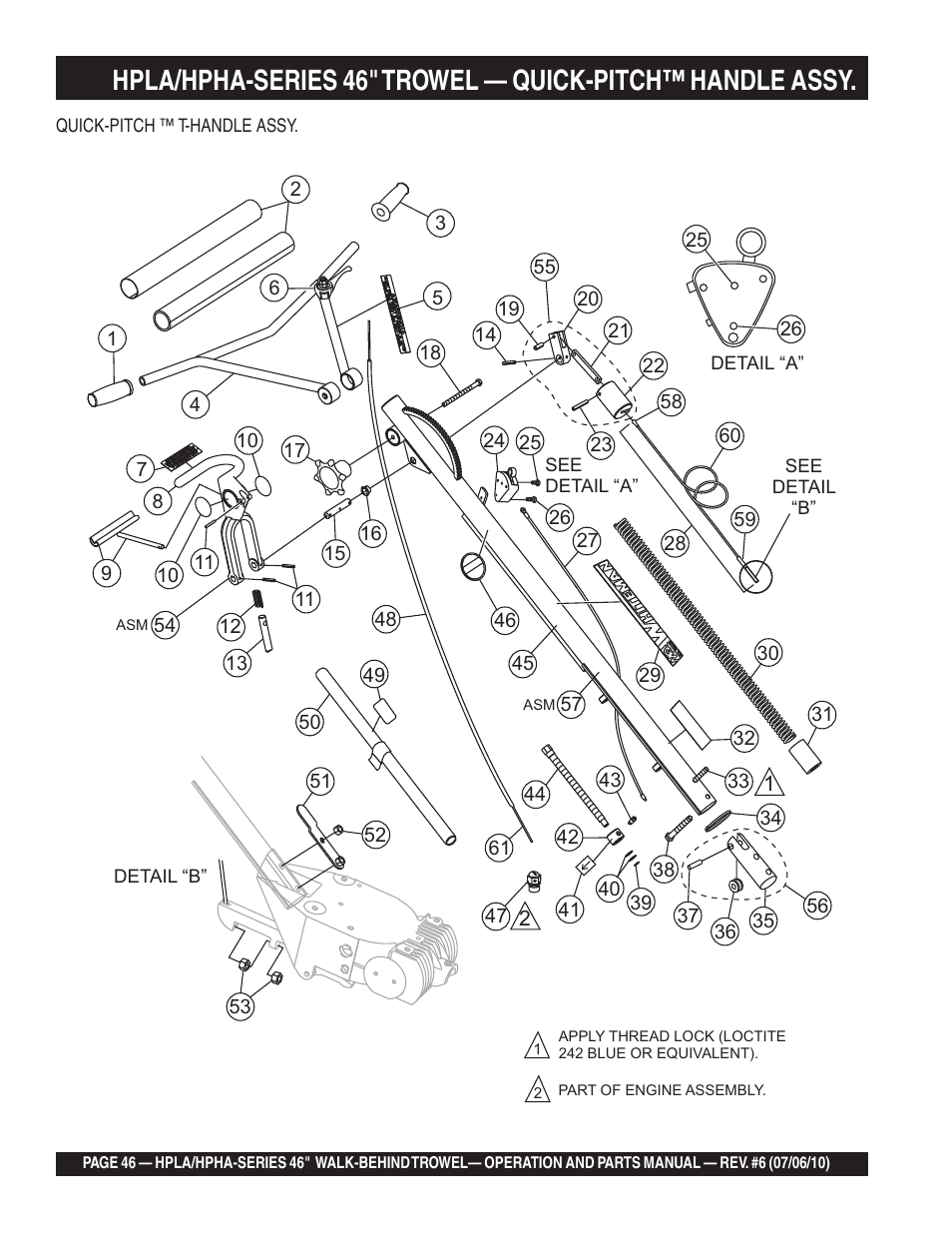 Multiquip HPHA46411H User Manual | Page 46 / 100