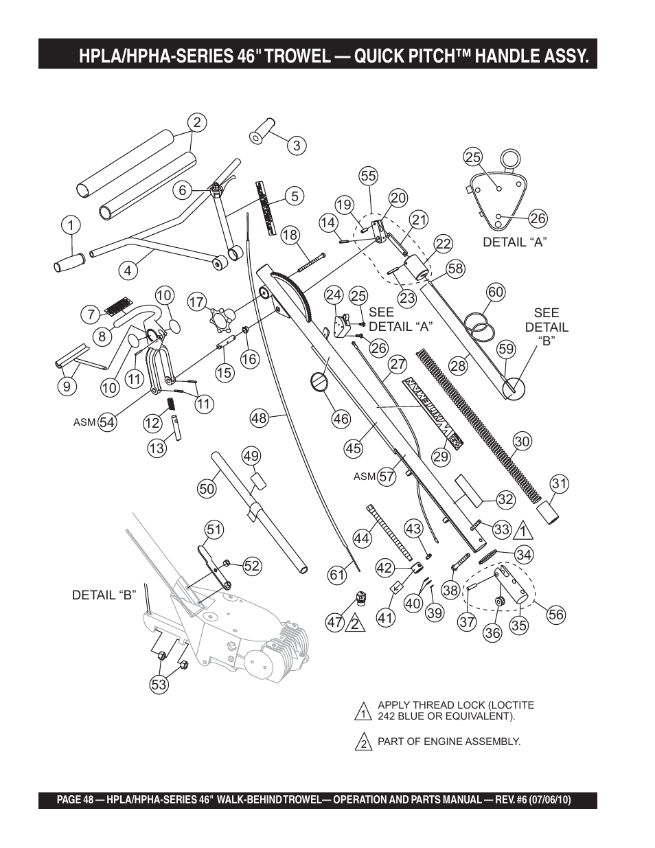 Multiquip HPHA46411H User Manual | Page 48 / 100