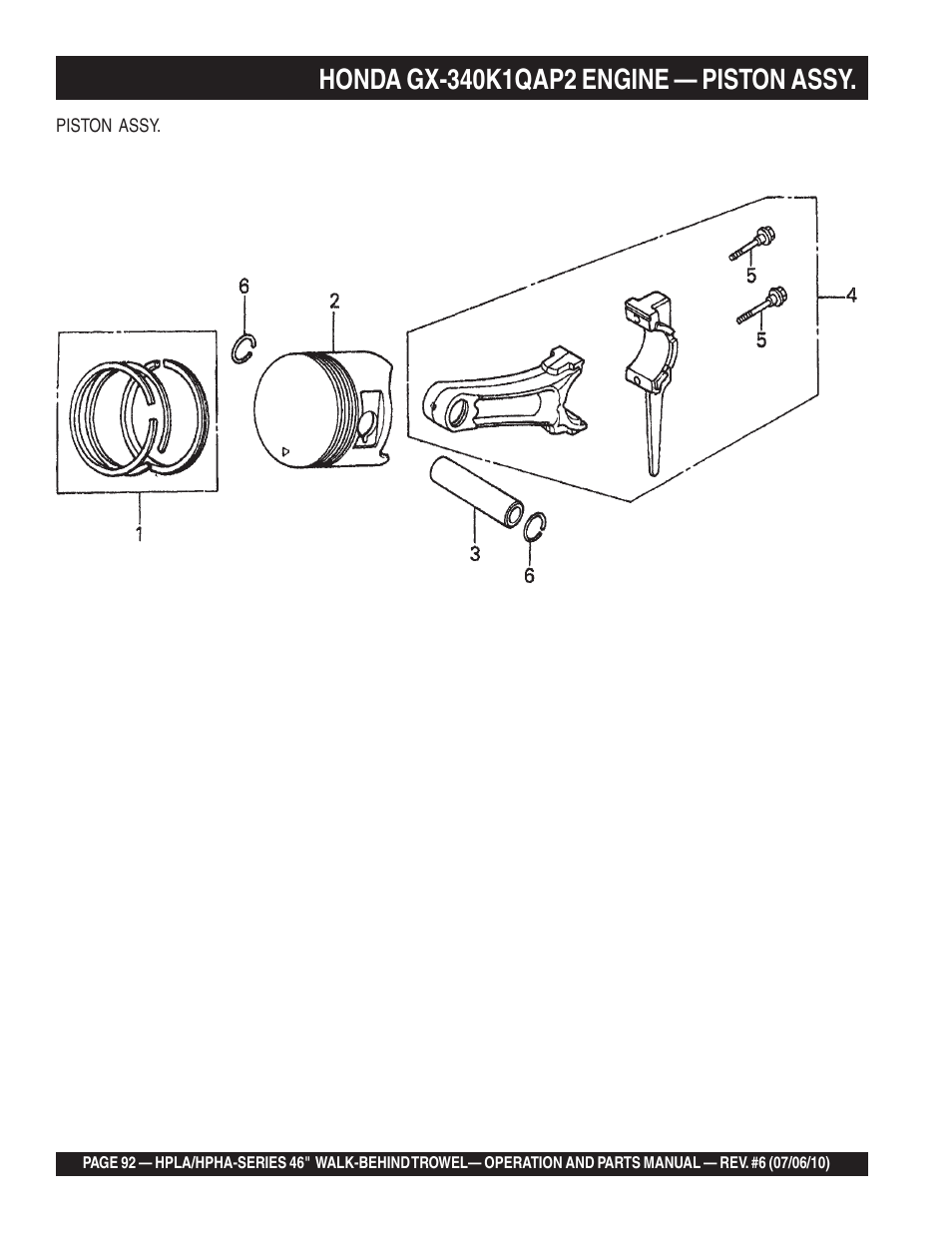 Multiquip HPHA46411H User Manual | Page 92 / 100