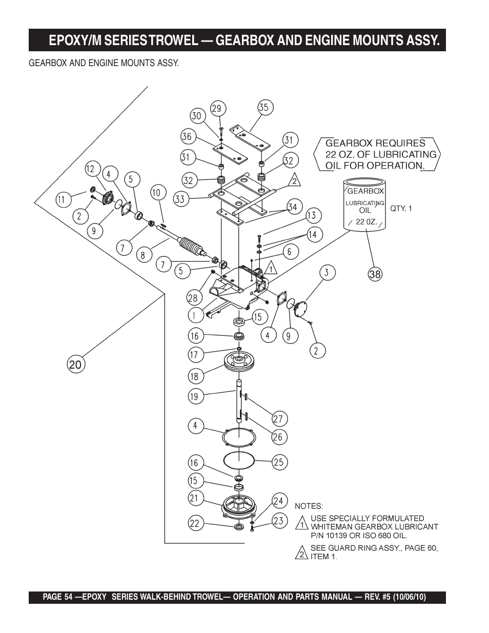 Multiquip EPOXY/M SERIES User Manual | Page 54 / 106