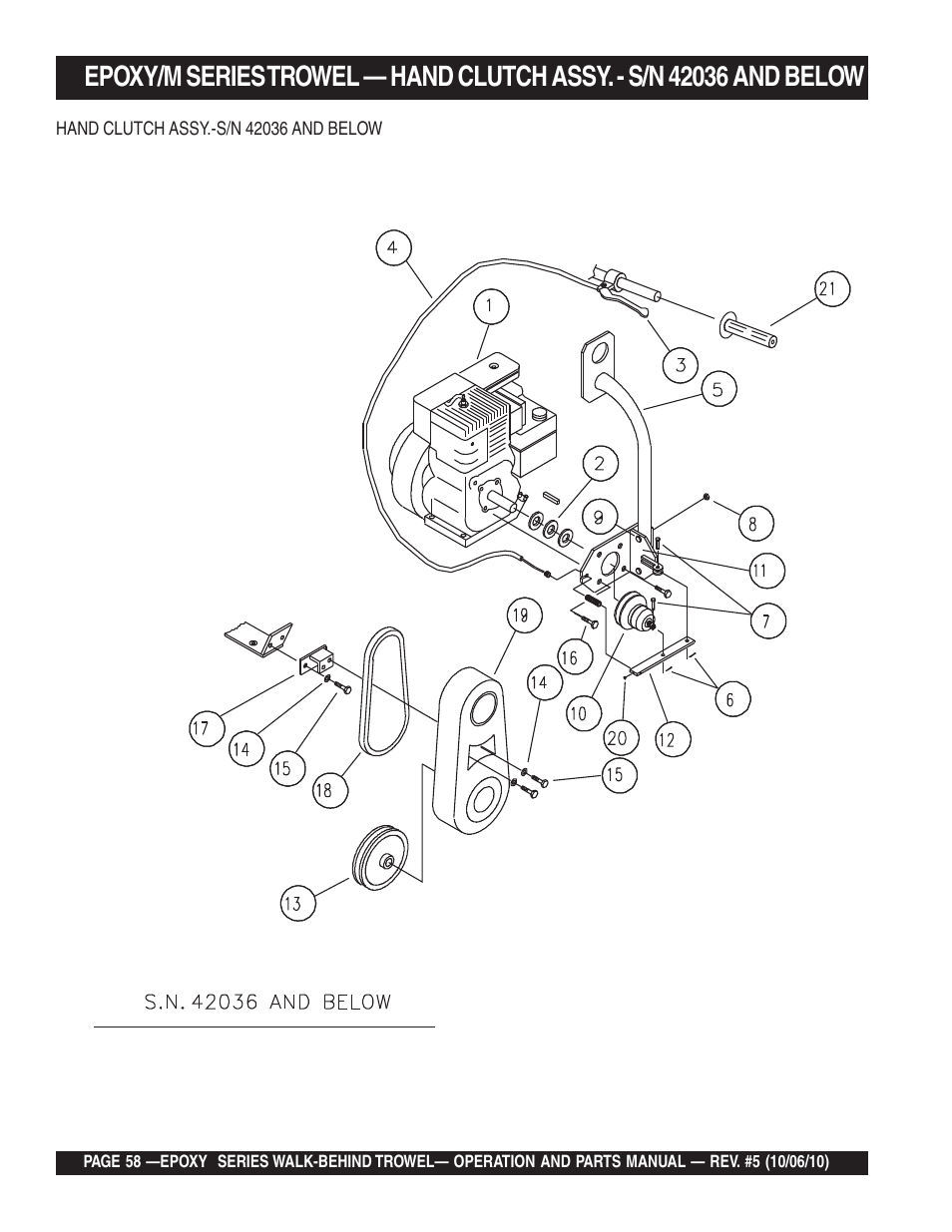 Multiquip EPOXY/M SERIES User Manual | Page 58 / 106