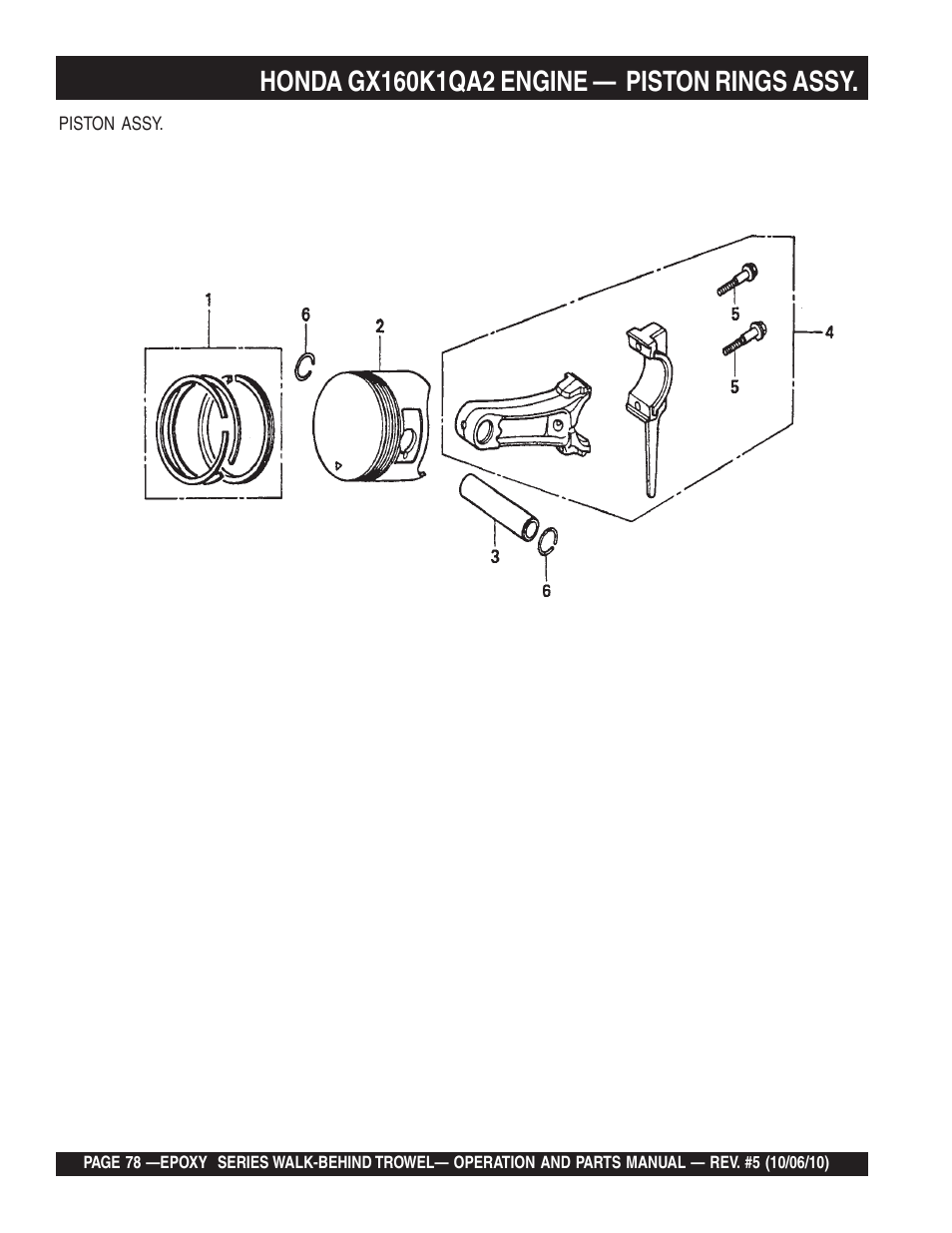Multiquip EPOXY/M SERIES User Manual | Page 78 / 106