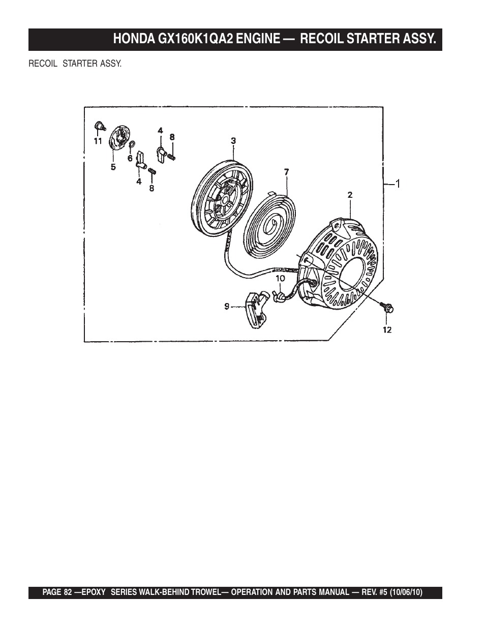 Multiquip EPOXY/M SERIES User Manual | Page 82 / 106