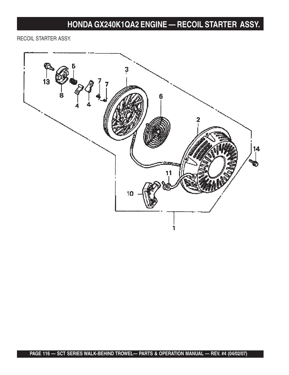 Multiquip SCT46 User Manual | Page 116 / 154